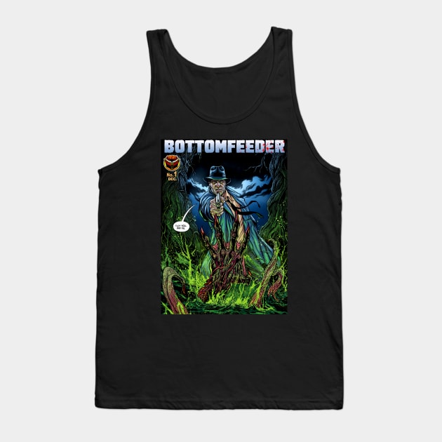 Bottomfeeder Issue #1 Sleeve Cover Art Tank Top by EibonPress